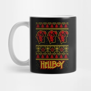 HELLBOY UGLY CHRISTMAS SWEATER Mug